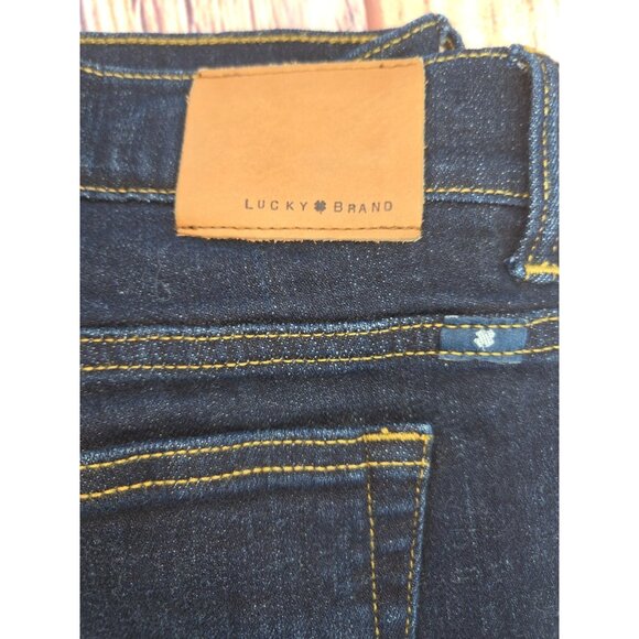 Lucky Brand Easy Rider Dark Wash Jeans 12/31 (32/32) - Picture 6 of 9